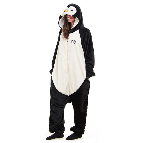 Snuggs Blanket Animal Onesie Penguin